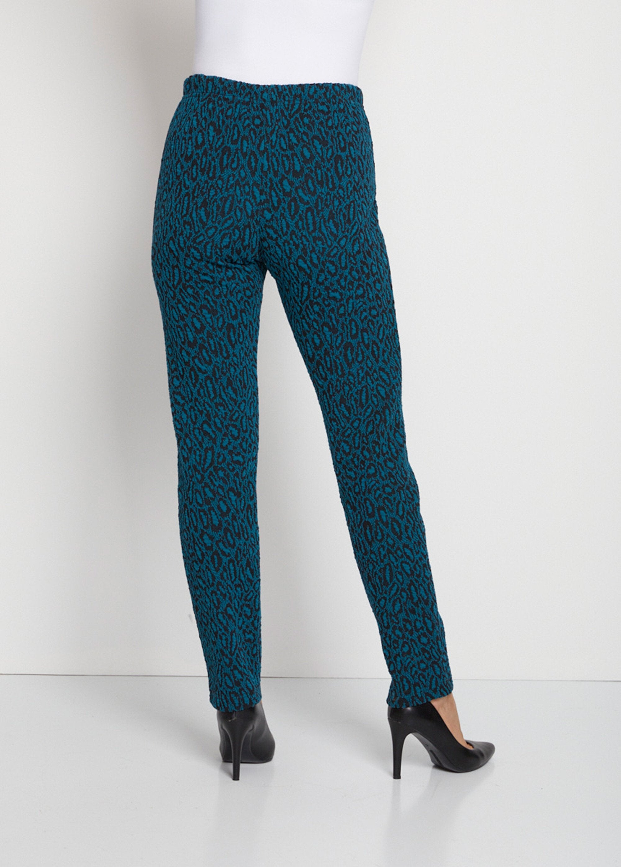 Stretch_jersey_elasticated_waist_leggings_Lagoon_and_black_jacquard_DO1_slim