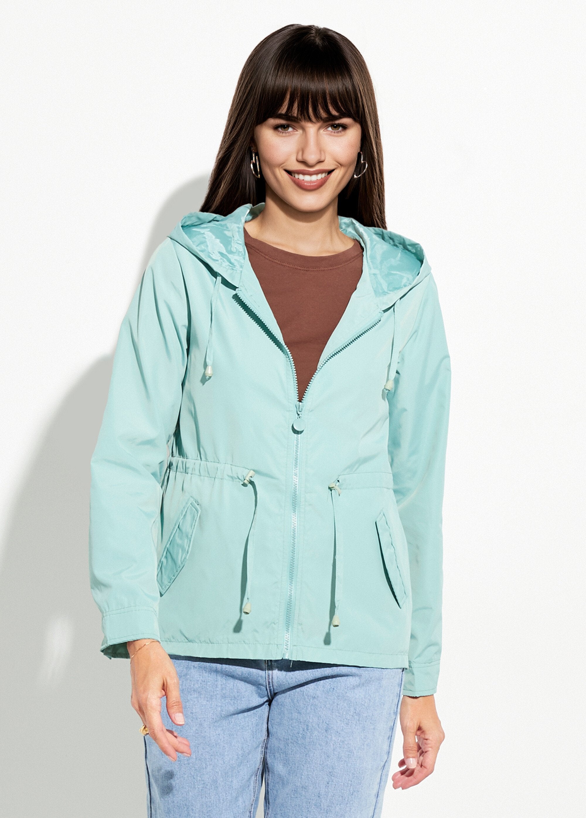 Windbreaker_with_hood_and_fitted_waist_water_green_FA1_slim