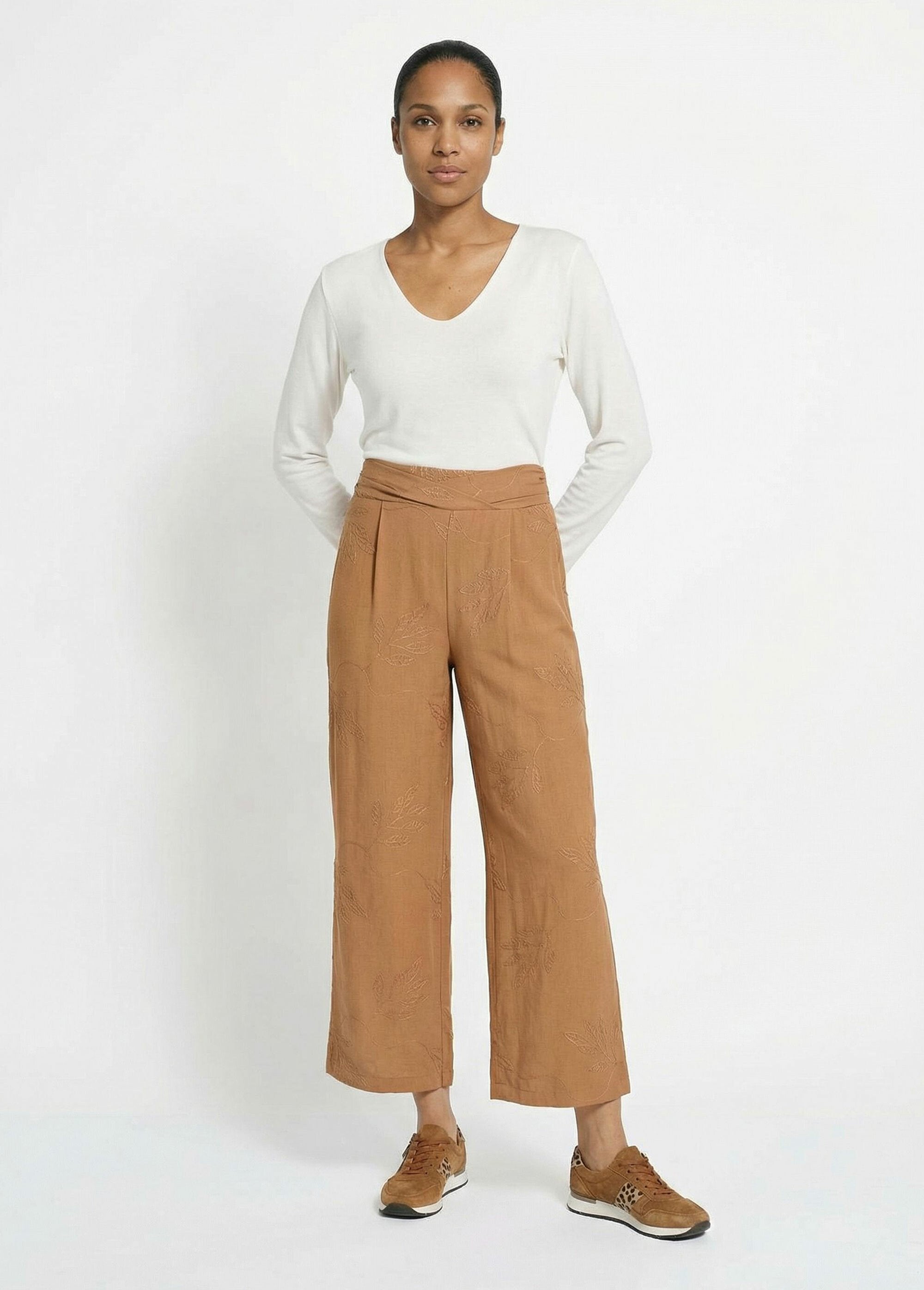 Wide-leg_elasticated_trousers_with_foliage_embroidery_camel_SF1_slim