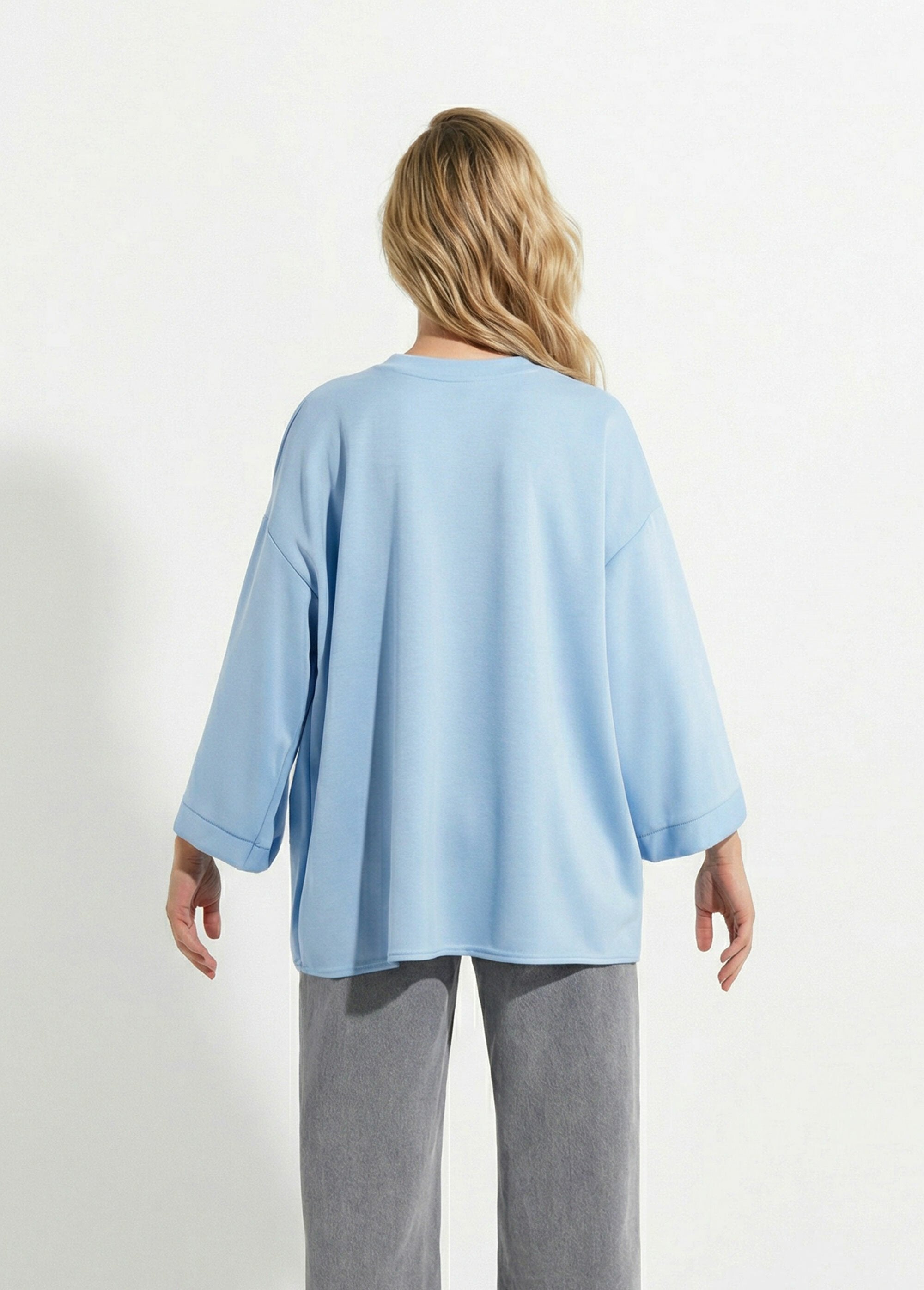 Wide_round_neck_sweatshirt,_3/4_sleeves_Sky_blue_DO1_slim