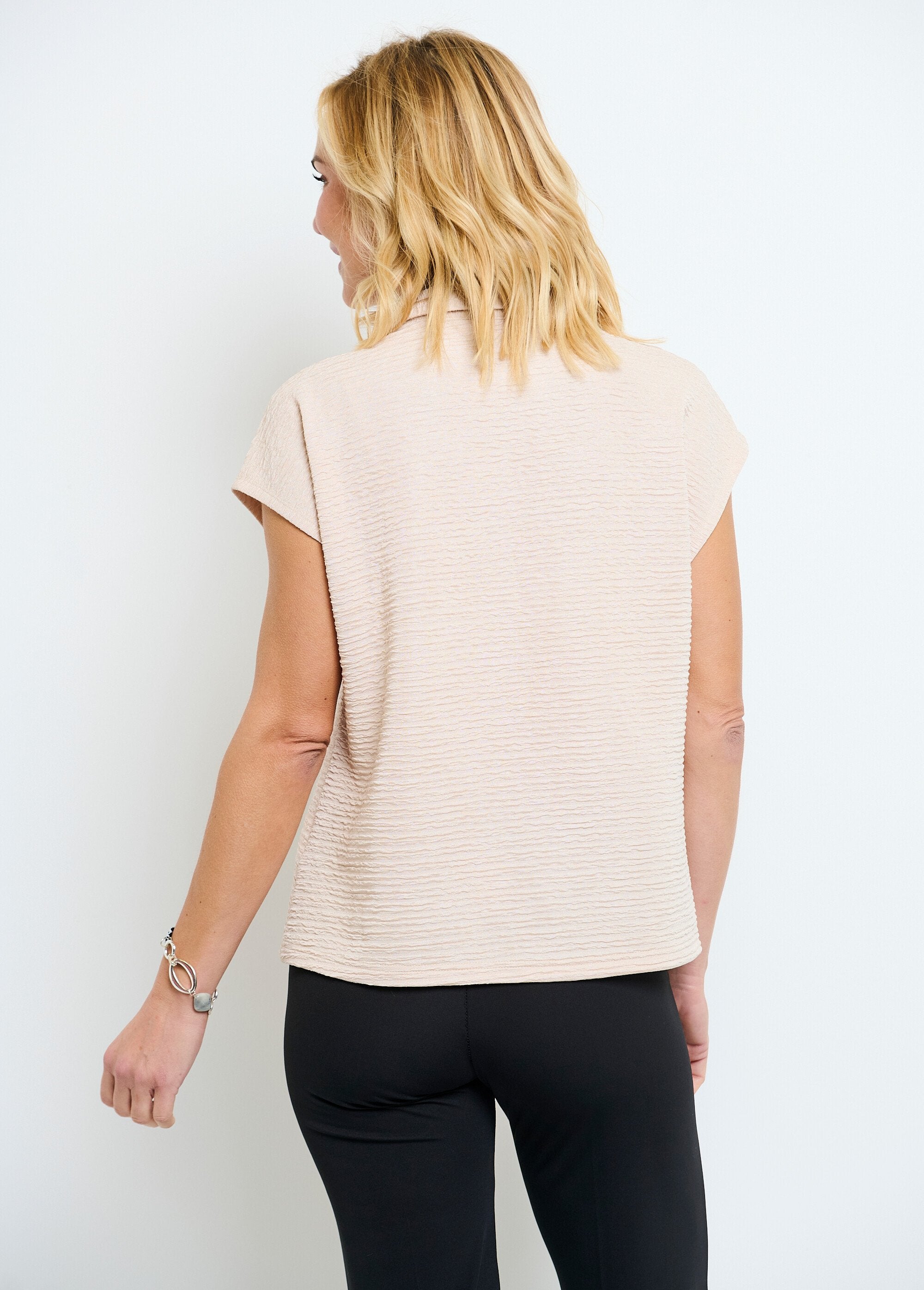 Plain_short_sleeve_shirt_collar_t-shirt_Sand_DO1_slim