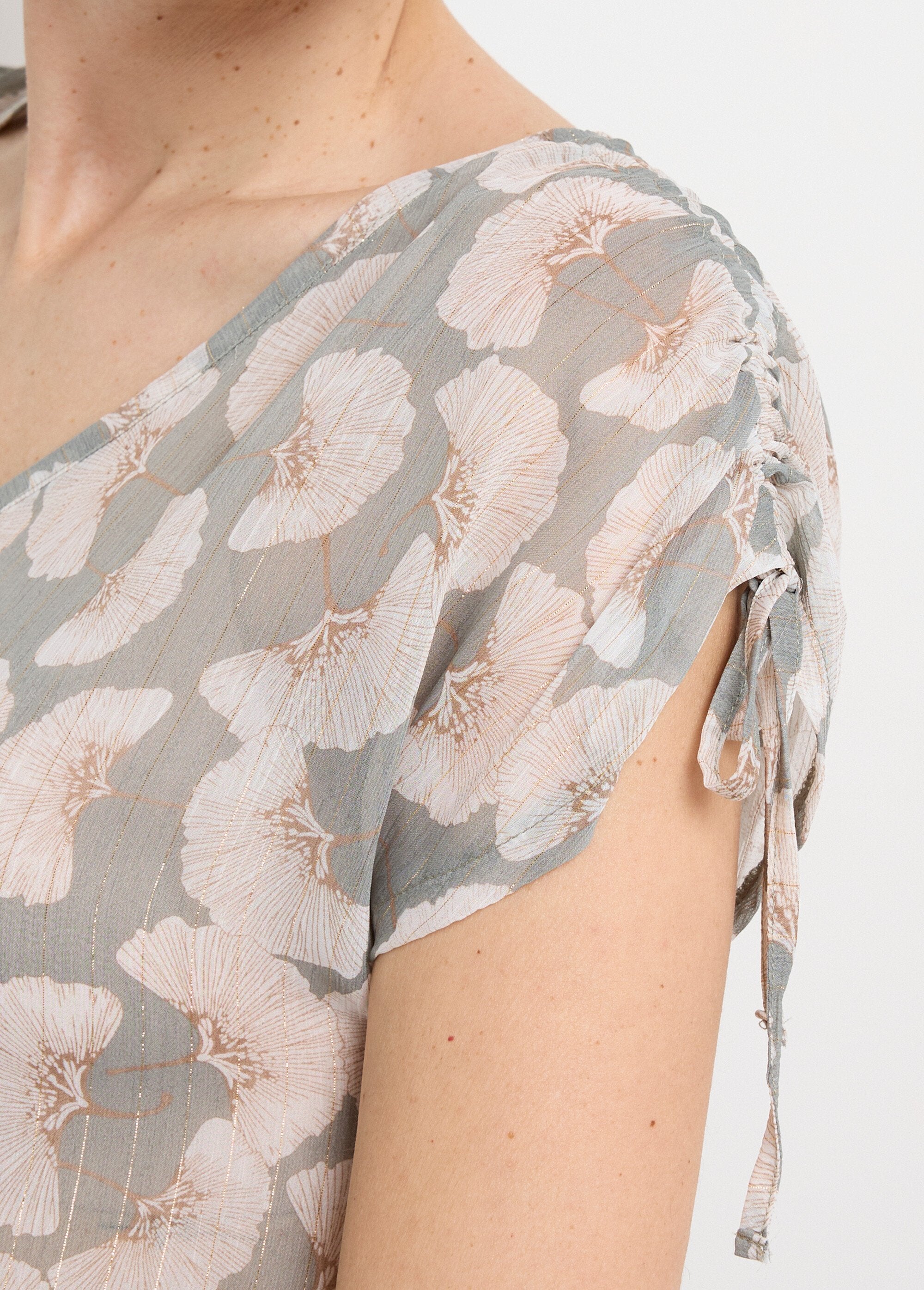 Tunique_voile_fil_métallisé_motif_ginkgo_Ecru_et_tilleul_DE1_slim