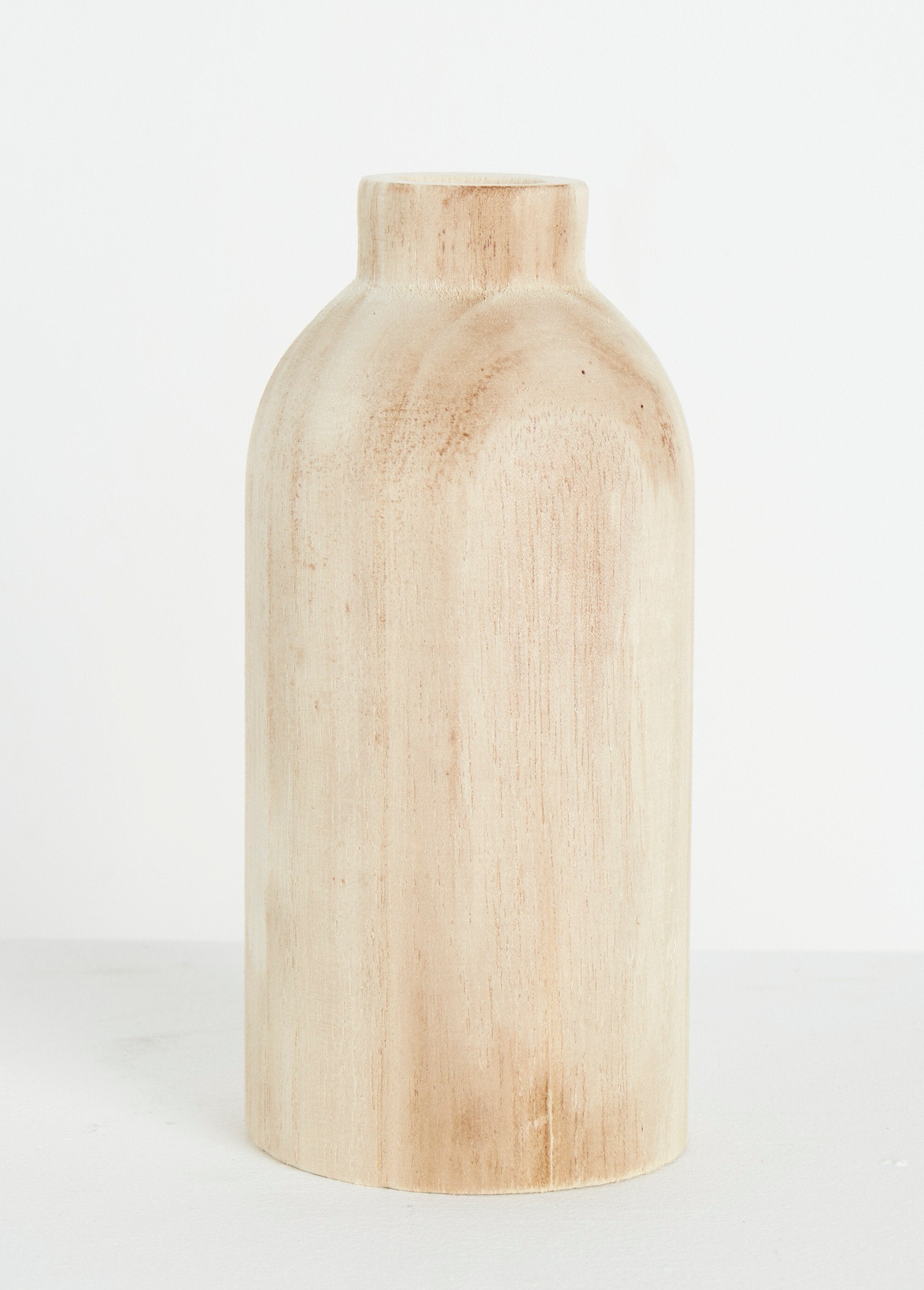 Narrow-necked_wooden_vase,_capsule-shaped_Natural_DE1_slim