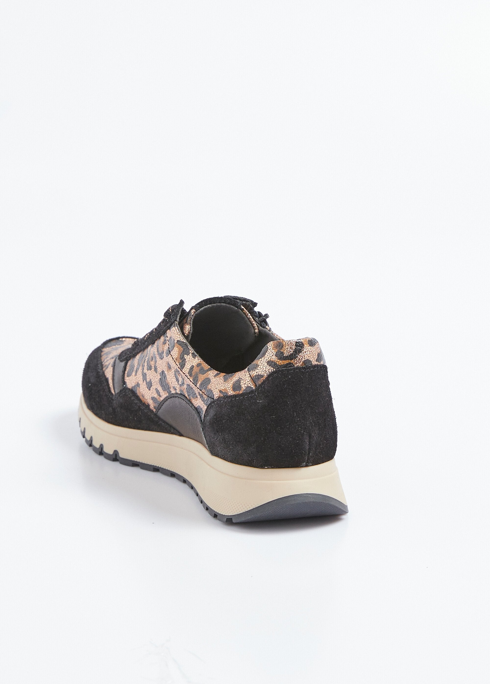 Baskets_zippées_largeur_confort_cuir_et_imprimé_peau_de_bête_Noir_et_leopard_DO1_slim