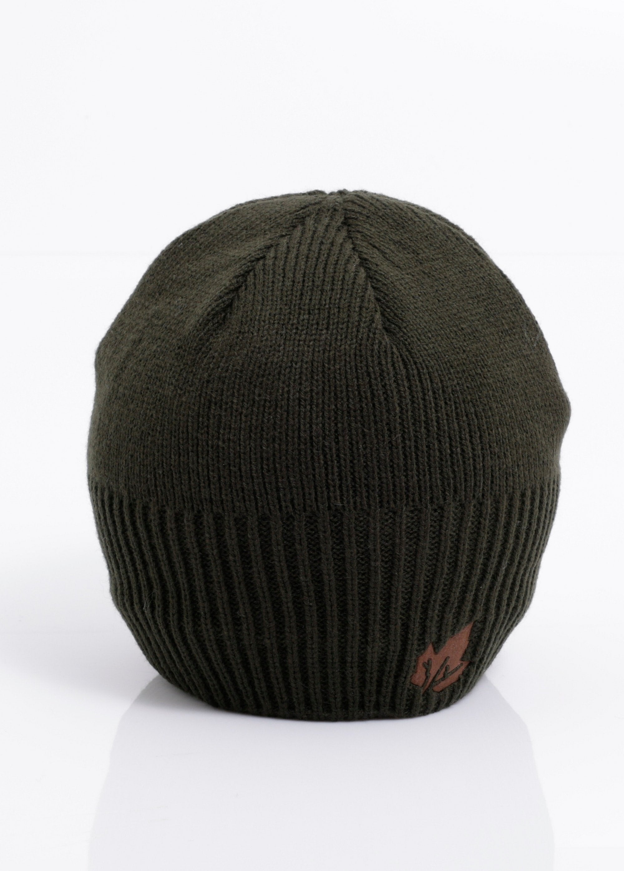 Warm_ribbed_beanie_with_a_fleece_lining_Khaki_FA1_slim