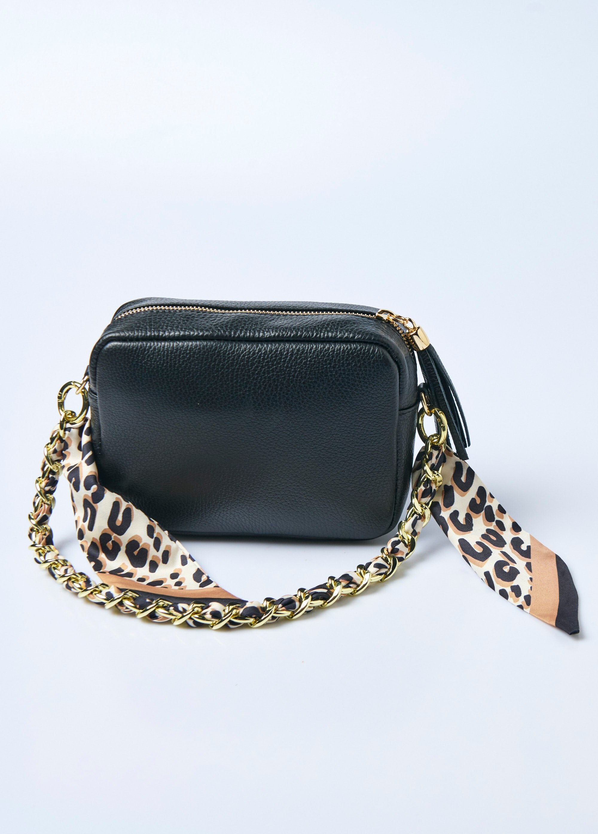 Multifunctional_bag_chain,_leopard_scarf_Gold_and_ecru_DE1_slim