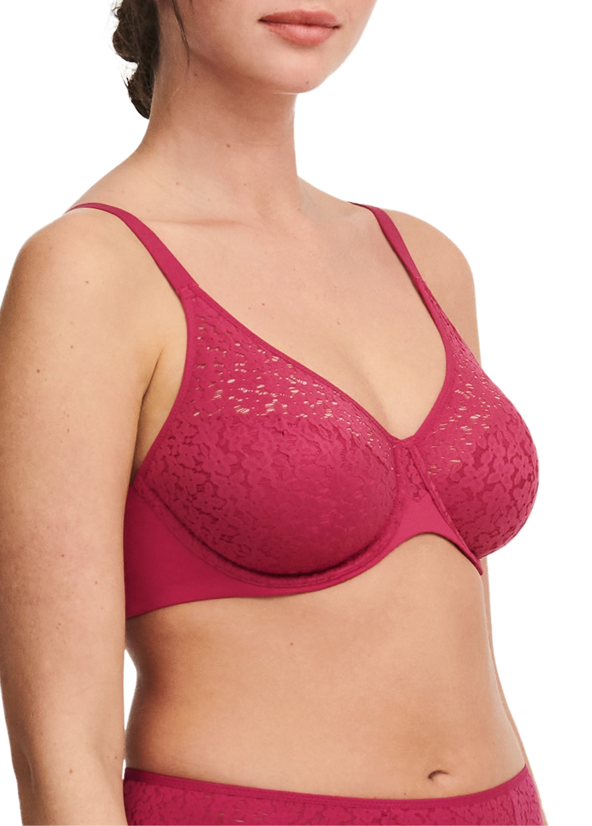 Chantelle®_-_Underwired_bra_Norah_by_Easy_Feel_Raspberry_DR1_curvy