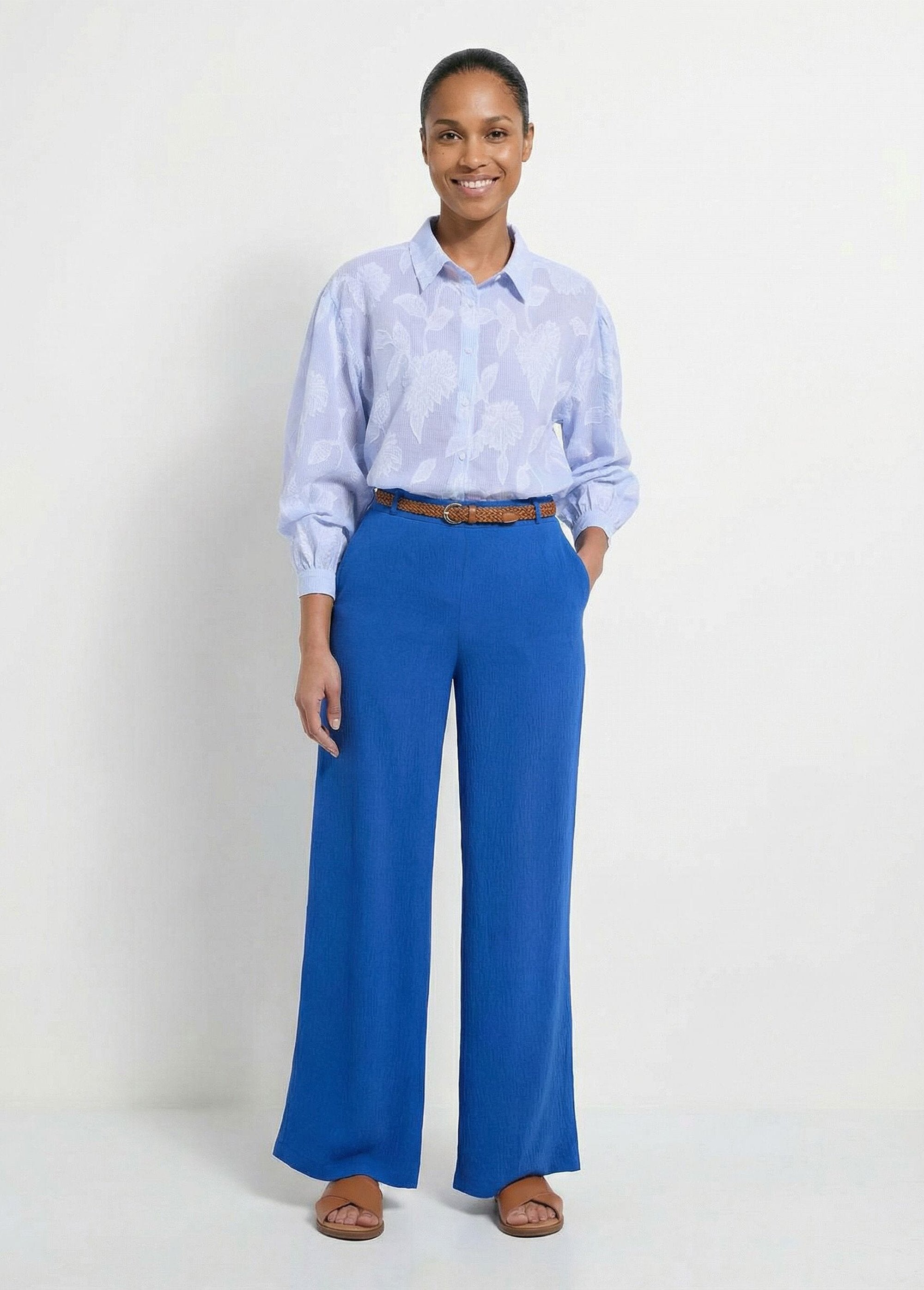 Long_striped_and_jacquard_cotton_blouse_Blue_and_white_SF1_slim