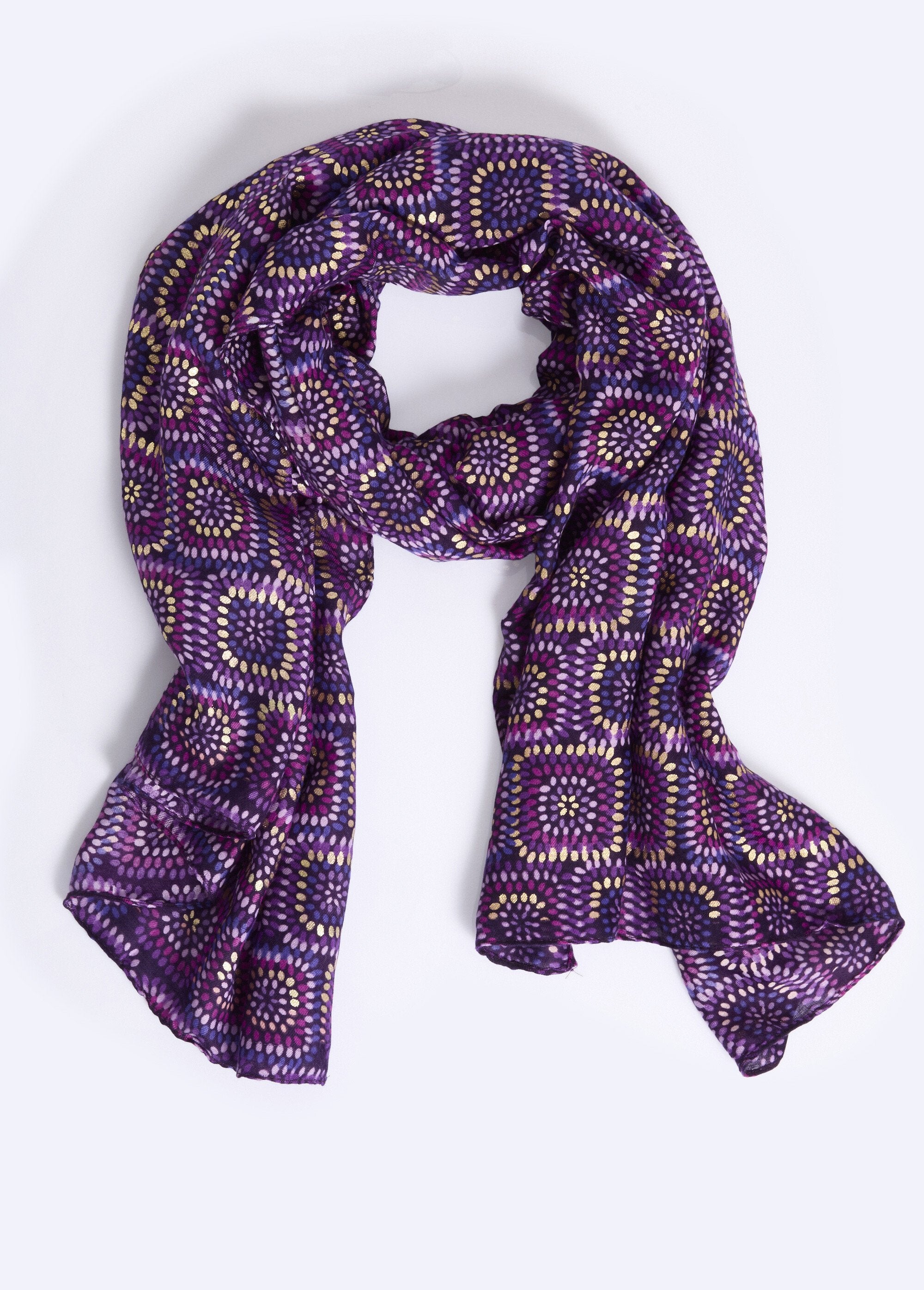 Ethnic_square_pattern_scarf_Plum_FA1_slim