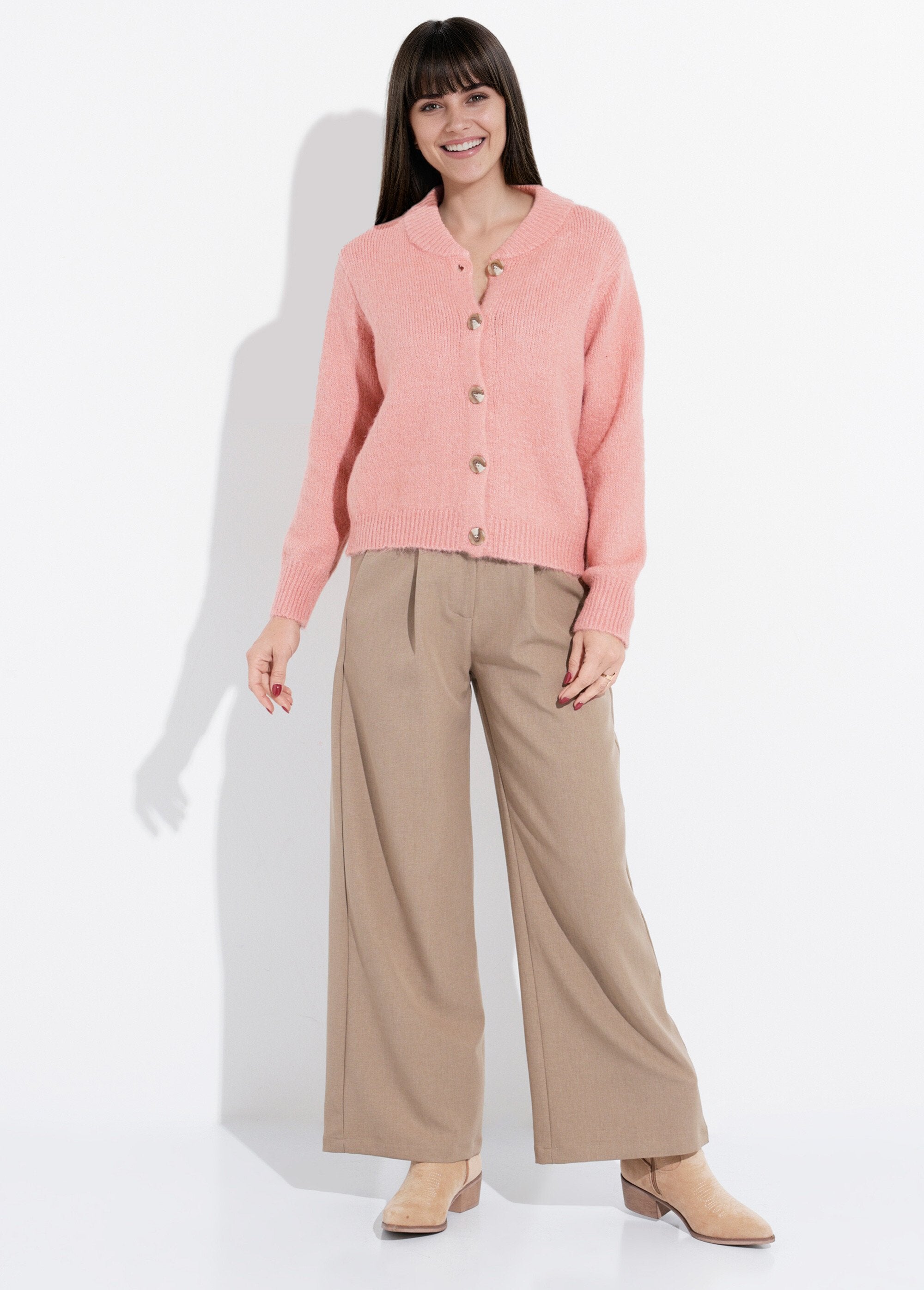 Fancy_round_neck_knitted_vest_Pink_SF1_slim