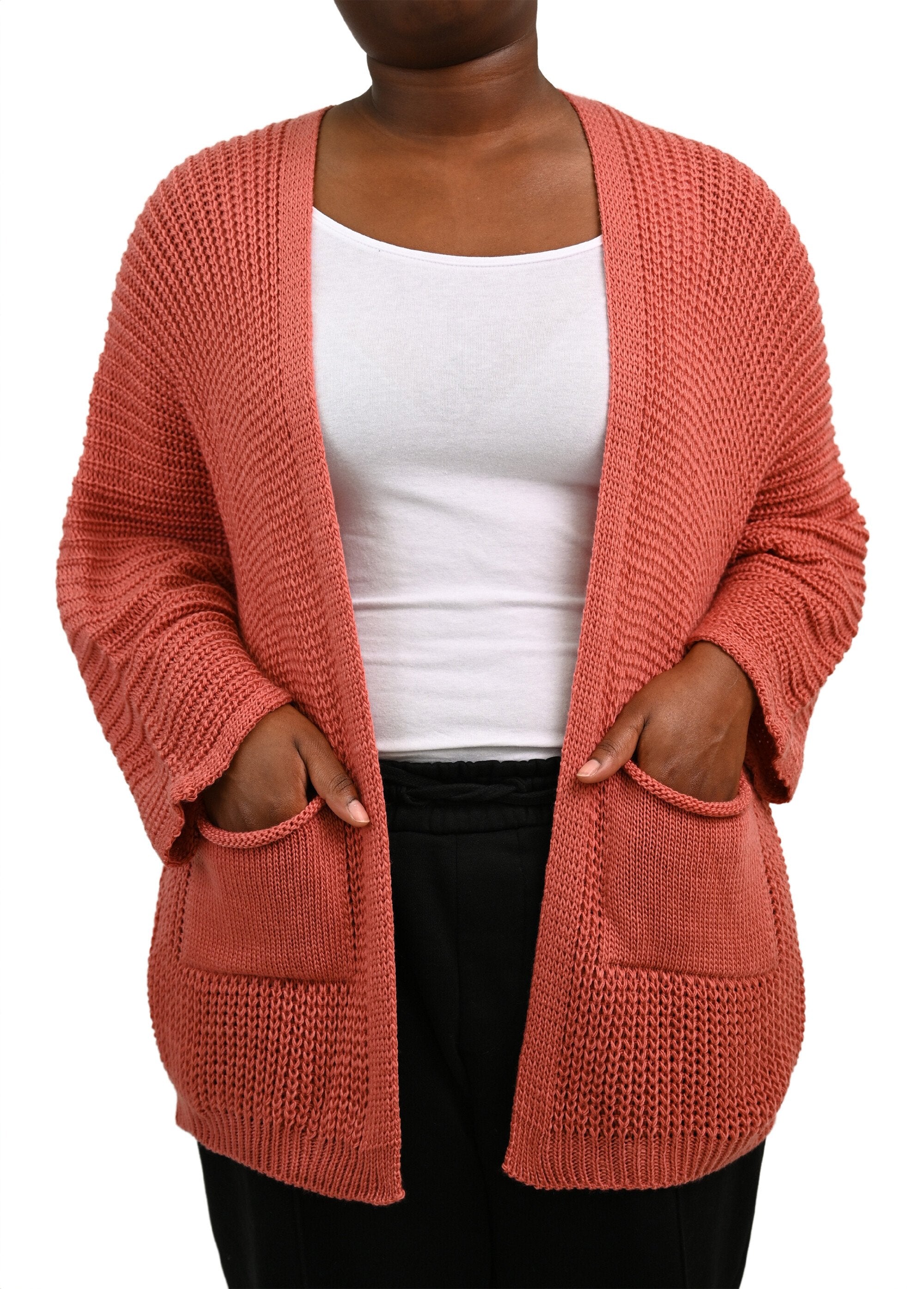 Gilet_long_maille_avec_poches_plaquées_Vieux_rose_FA2_curvy