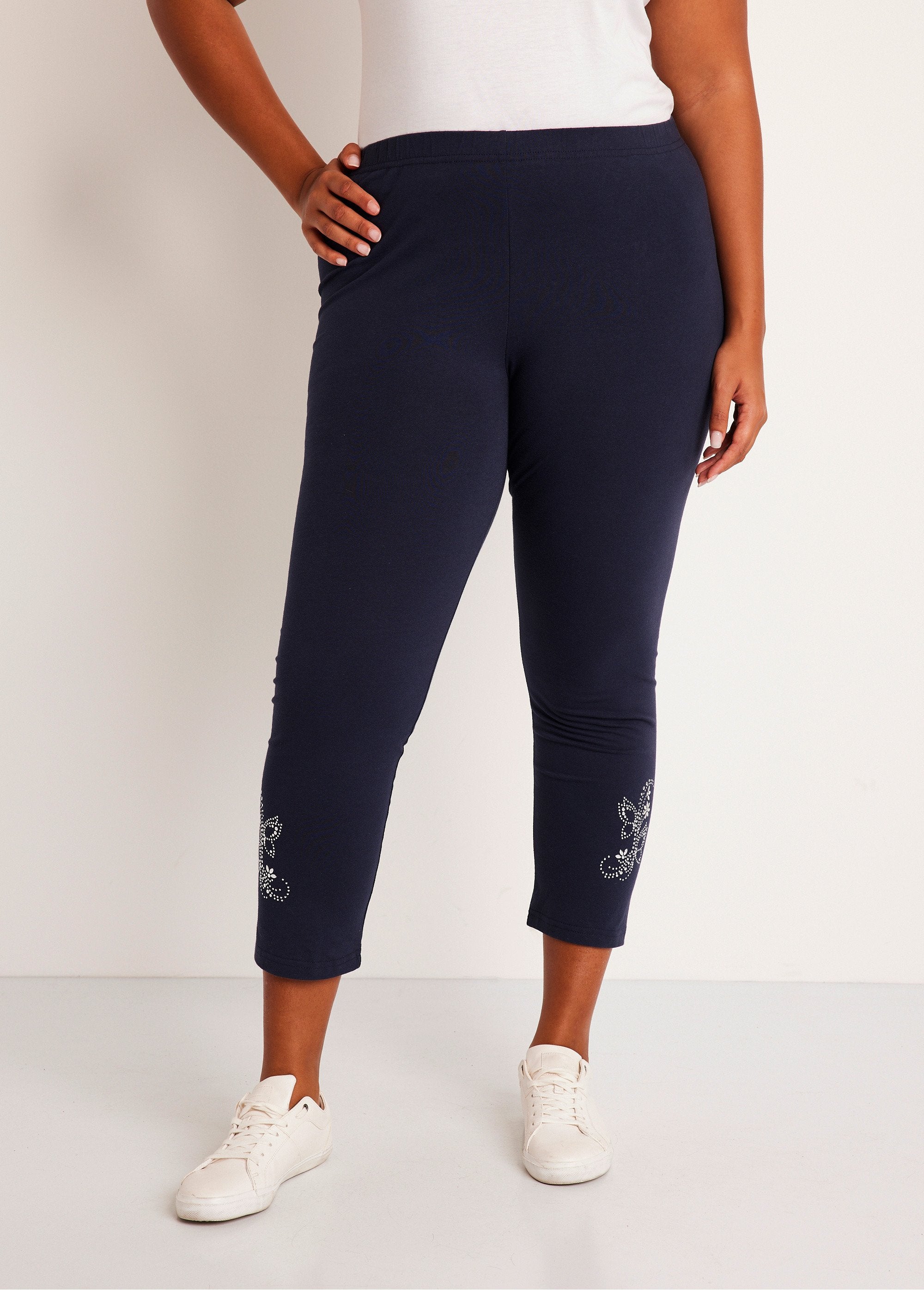 Short_plain_leggings_with_elasticated_waistband_Marine_FA1_curvy