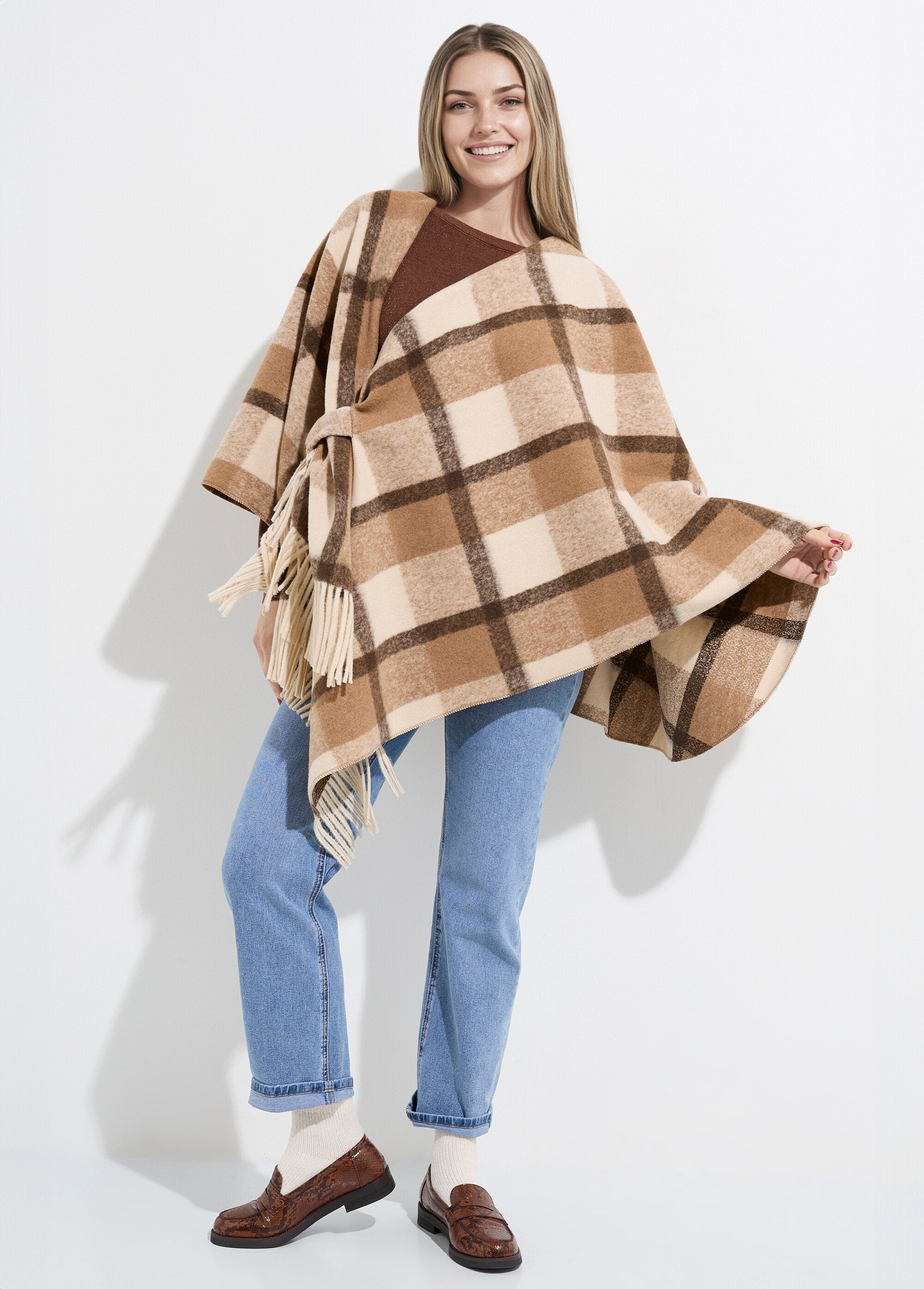 Wool-look_checked_cape_coat_Camel_tiles_SF1_slim