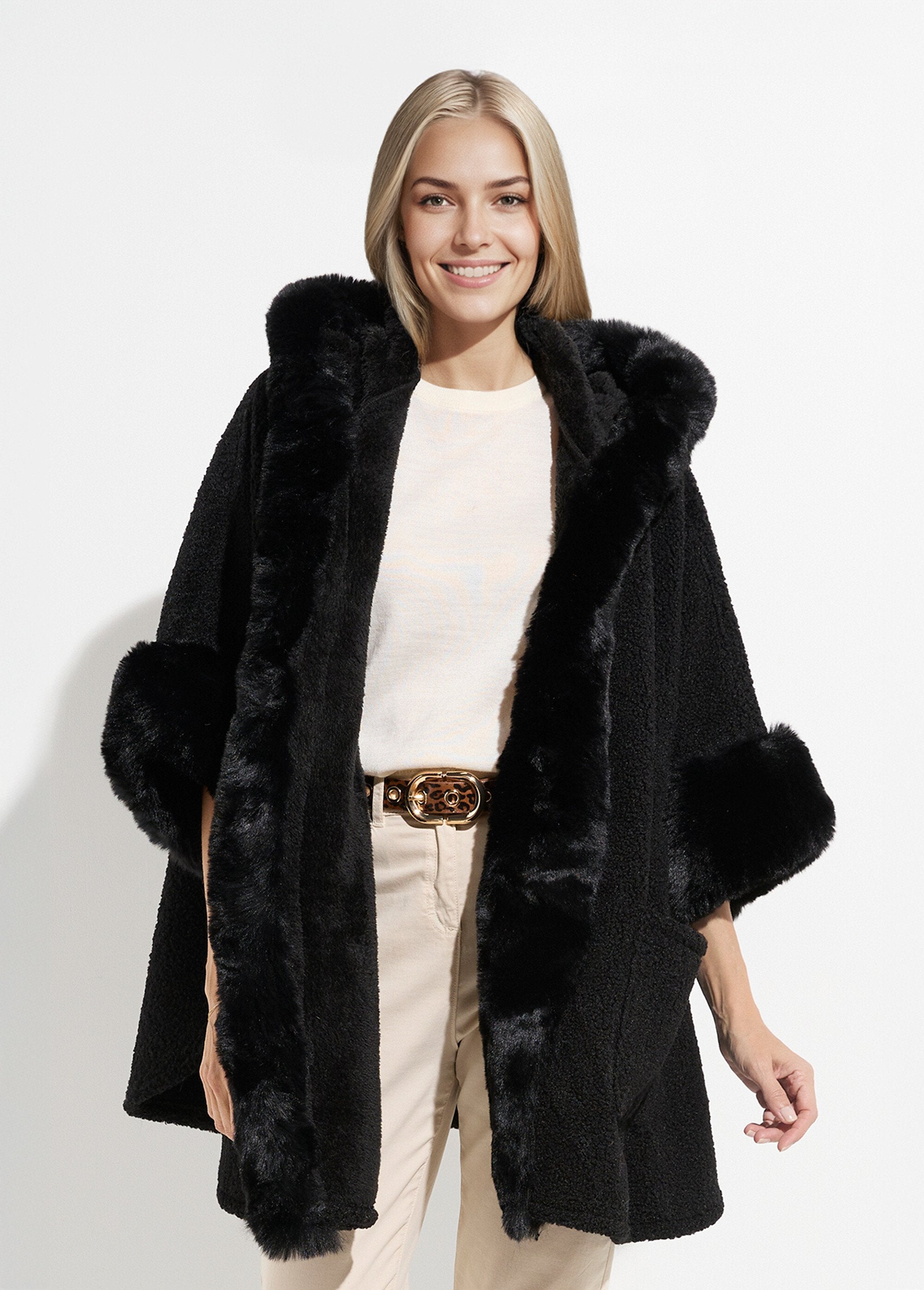 Wool-look_cape_coat_with_fur_Black_FA1_slim