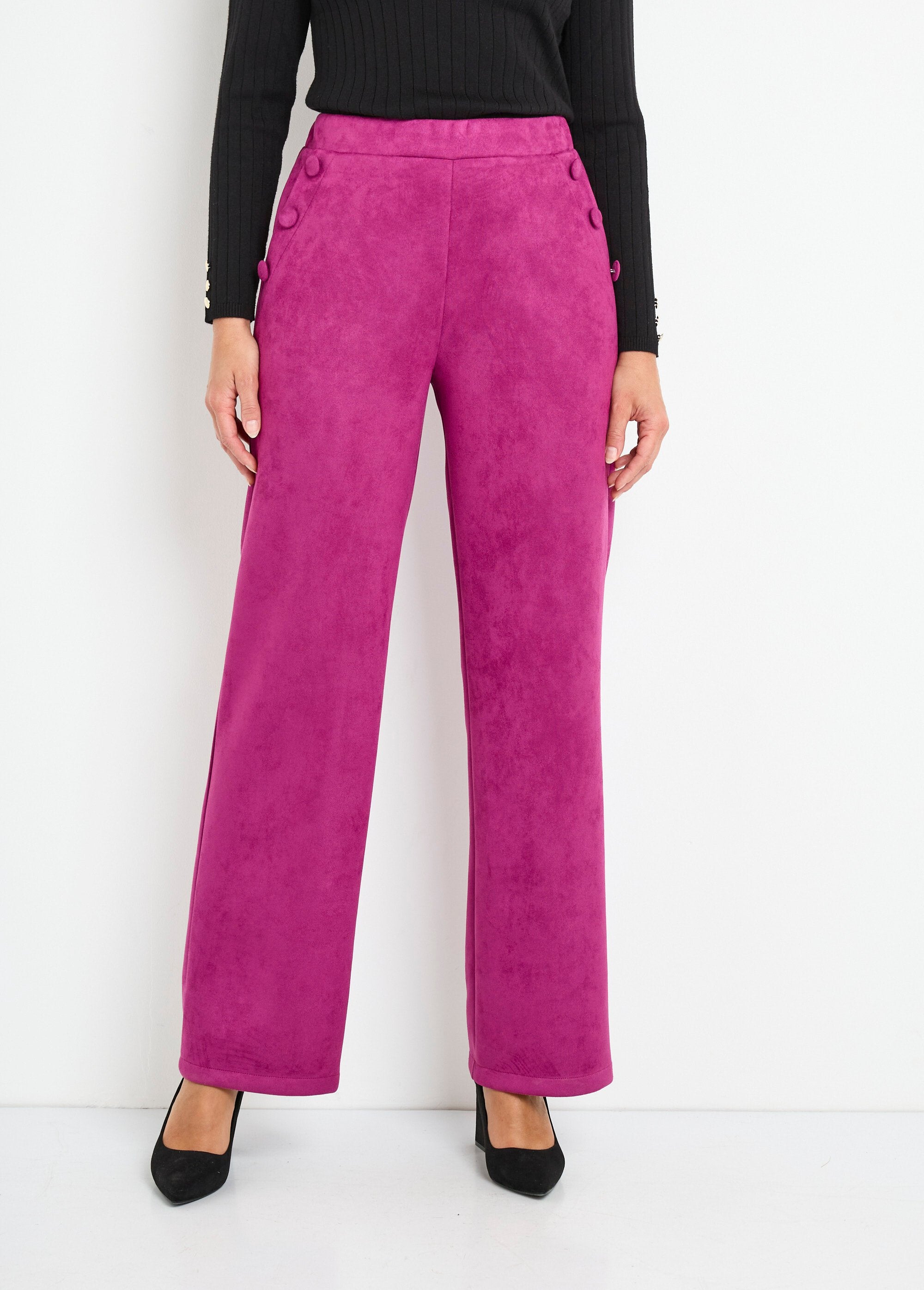 Straight-leg_trousers_with_elasticated_waistband_in_suede_fabric_Cassis_FA1_slim