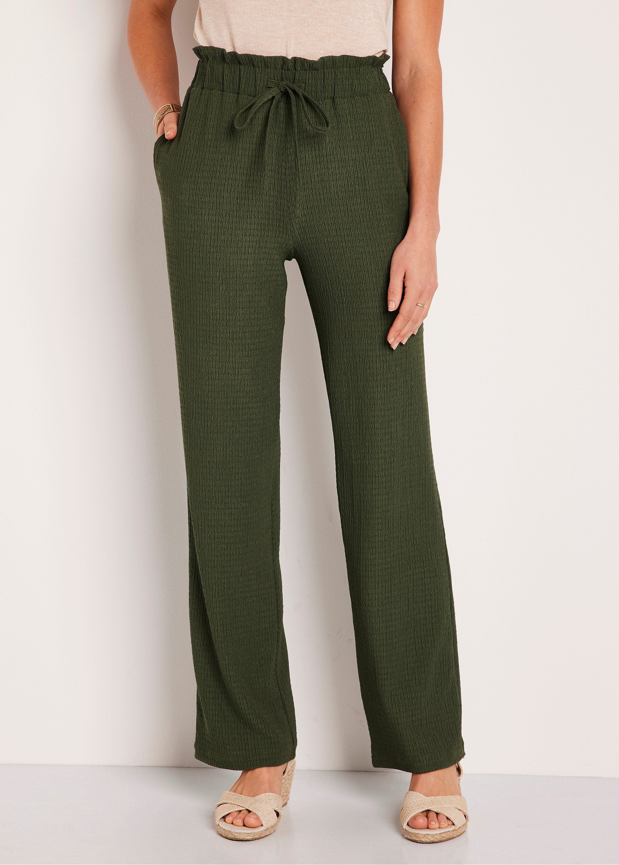 Wide_elasticated_waist_knit_pants_Lime_green_FA2_slim