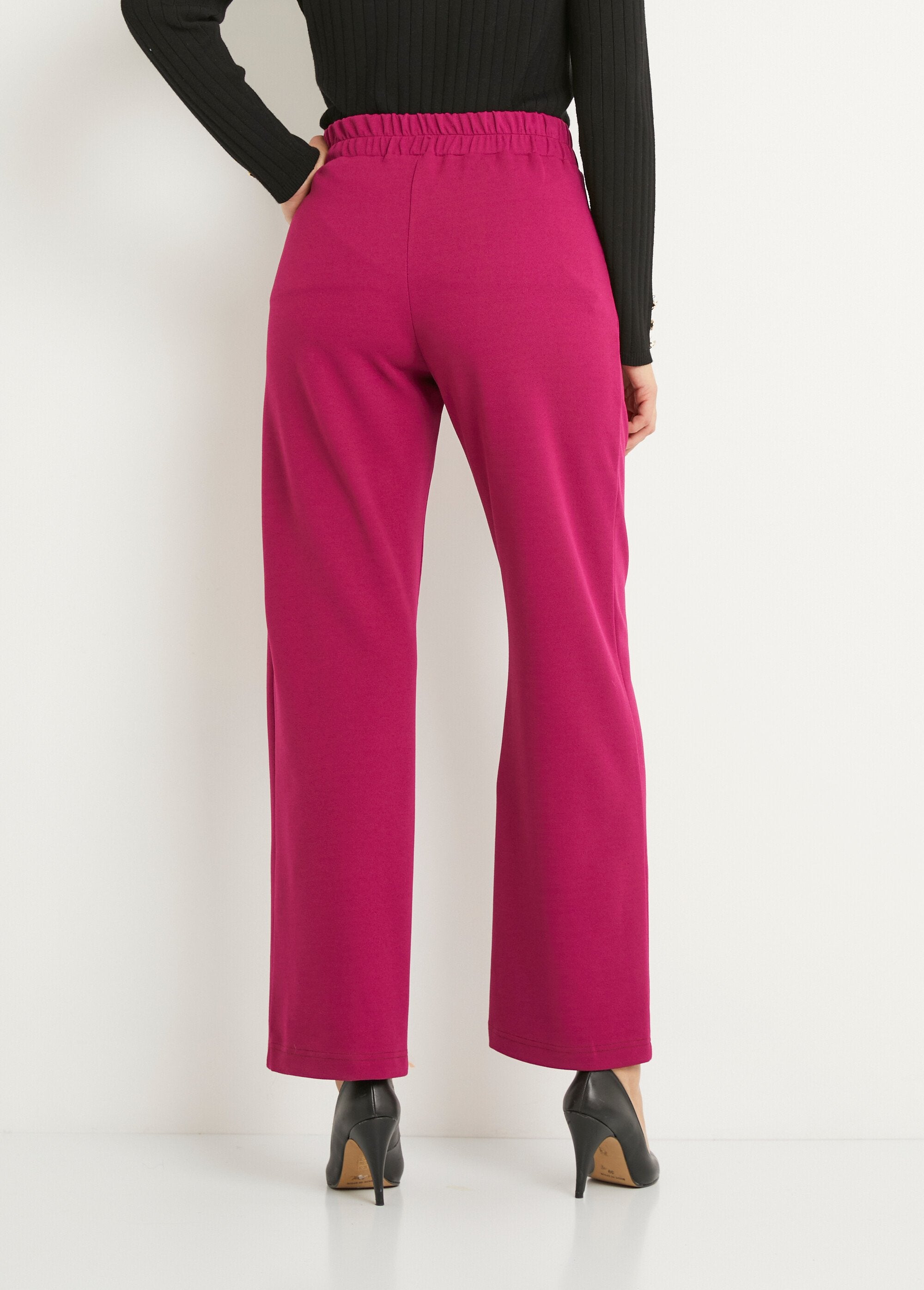 Semi-elasticated_wide-leg_pants,_plain_Cassis_DO1_slim