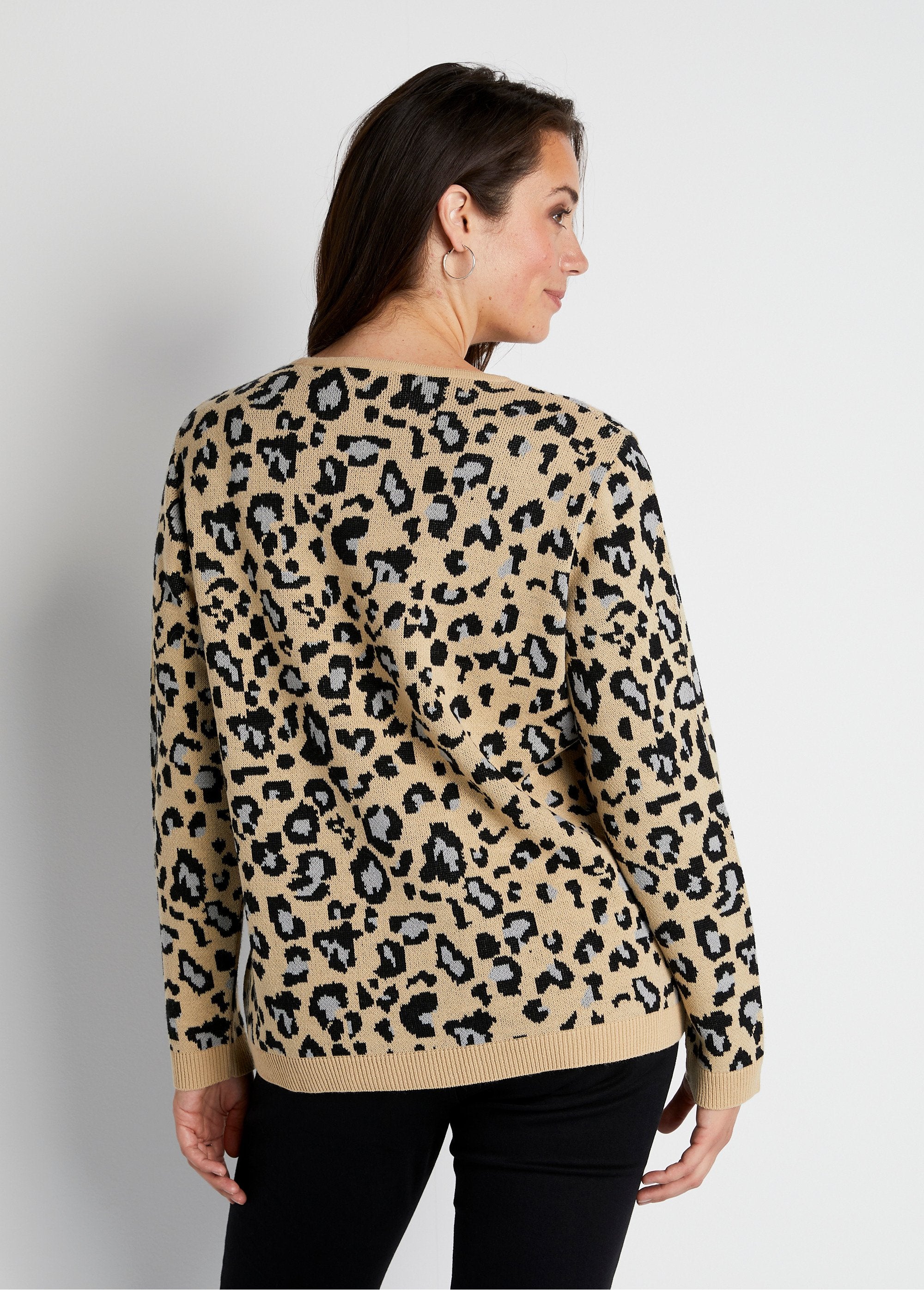 Round_neck_leopard_jacquard_sweater_Beige_and_black_DO1_curvy