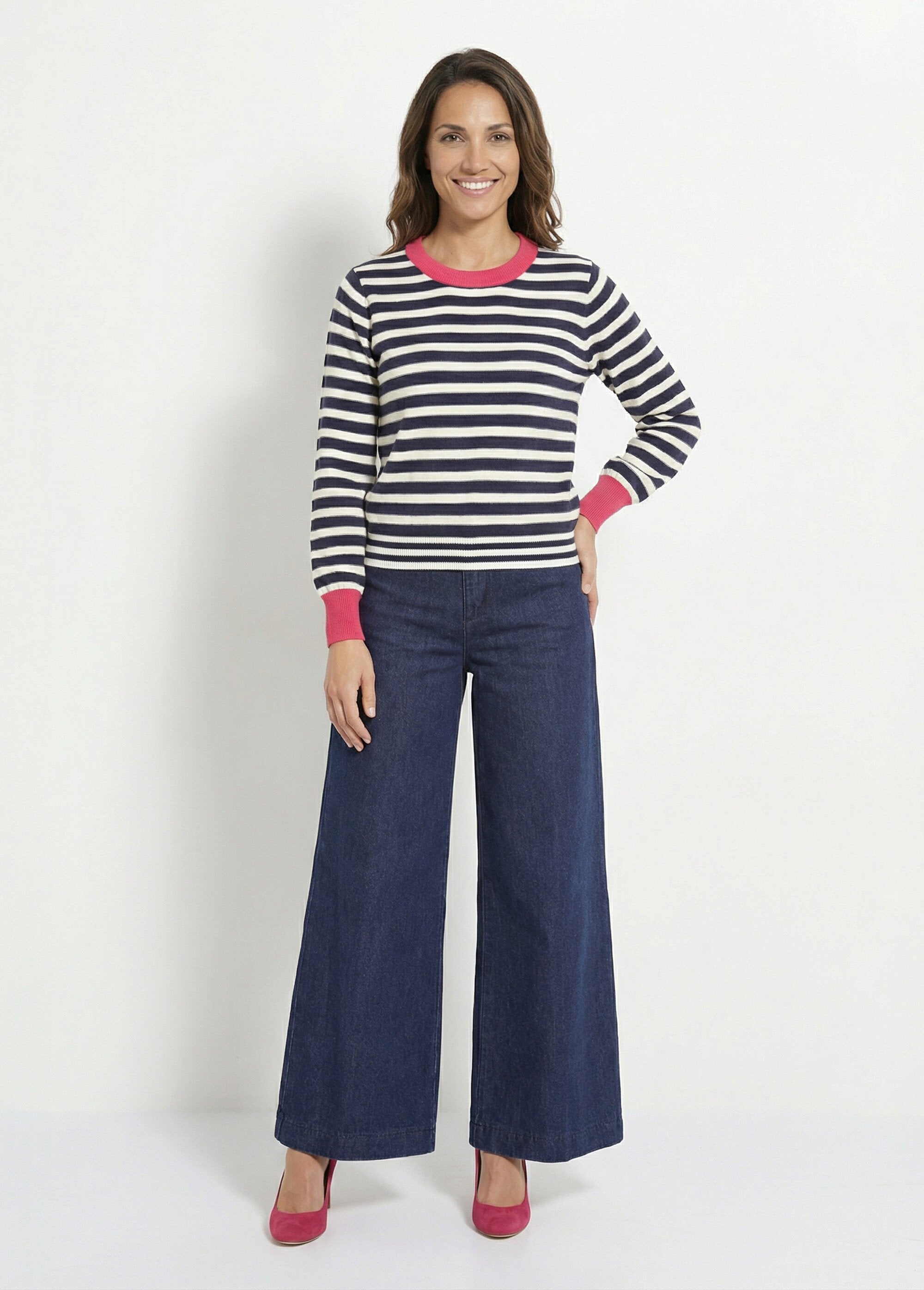Fancy_striped_long-sleeved_sweater_Navy_and_ecru_SF1_slim