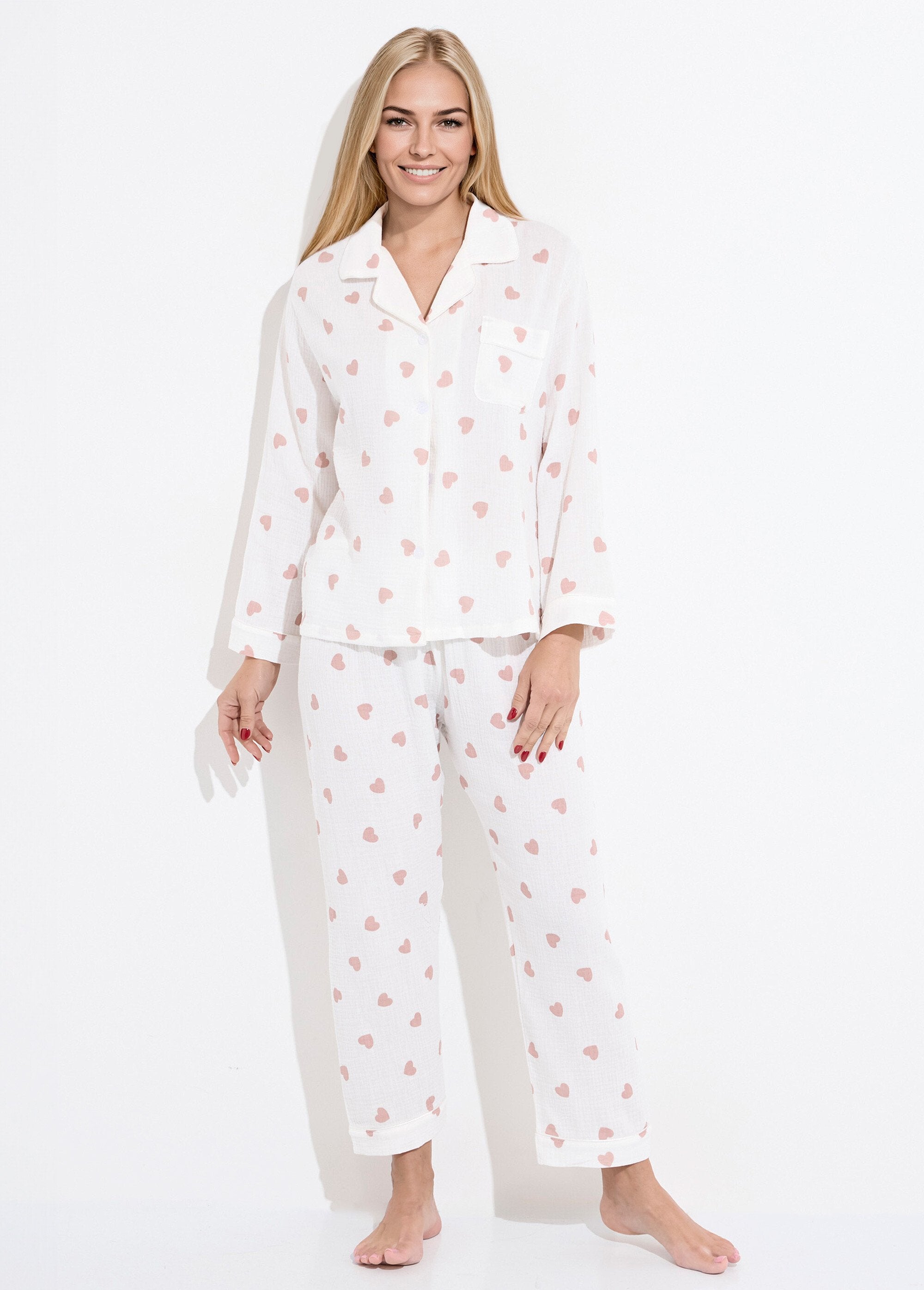 Long_cotton_gauze_pyjamas_with_heart_pattern_White_FA1_slim