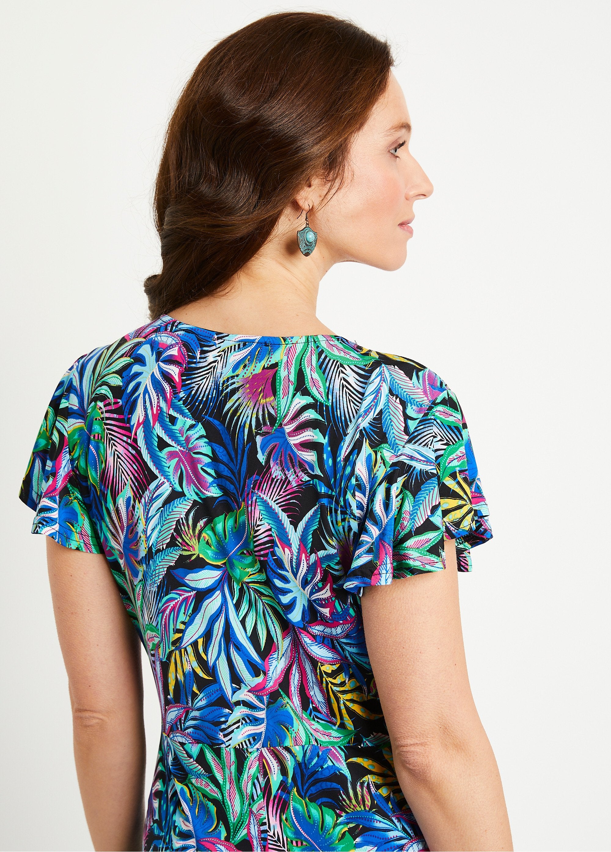 Short_leaf_print_flared_dress_Blue_Imp_DO1_slim