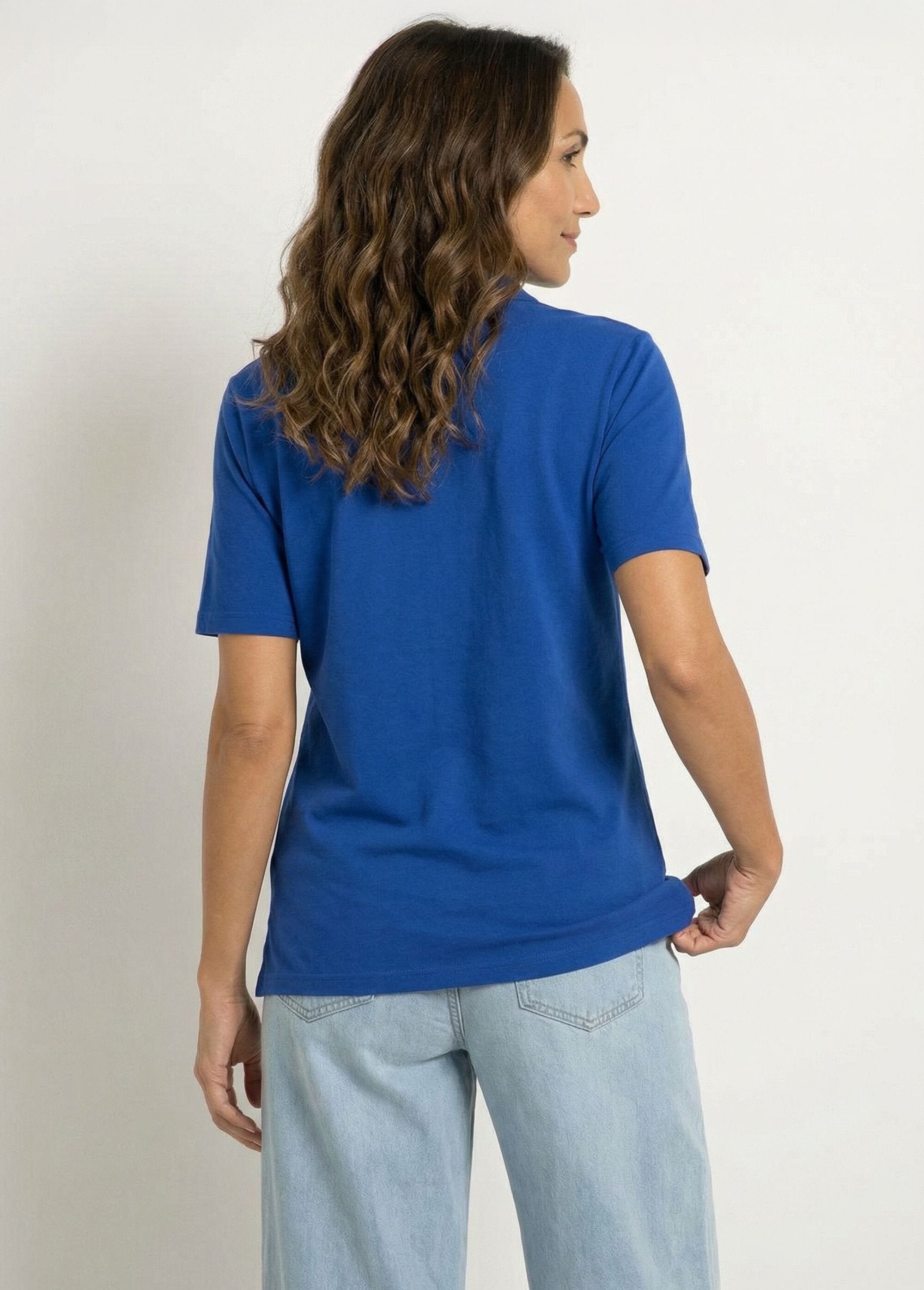 T-shirt_maille_piquée_coton_col_polo_Bleu_dur_DO1_slim