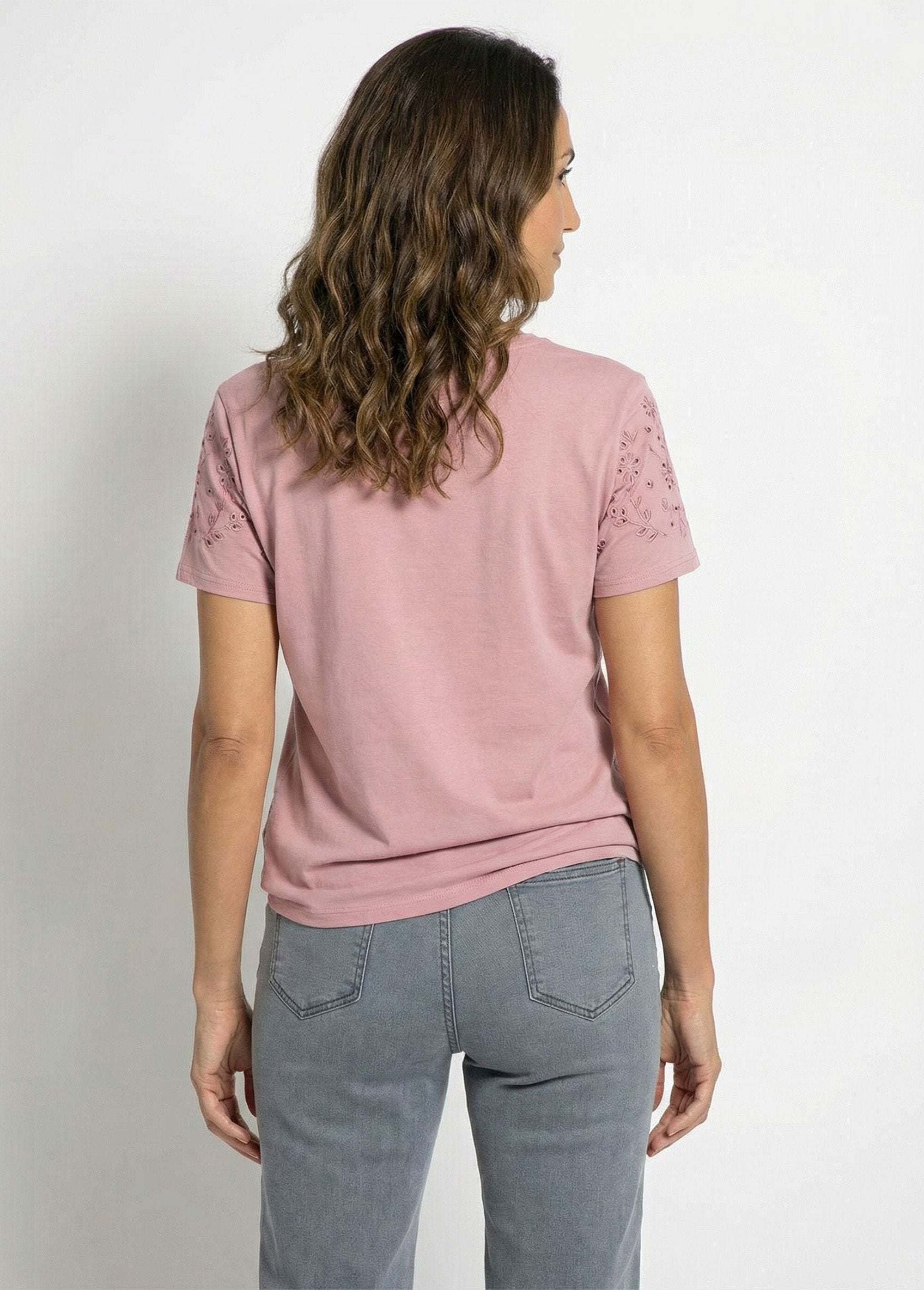 Short-sleeved_embroidered_stretch_cotton_T-shirt_Pink_DO1_slim