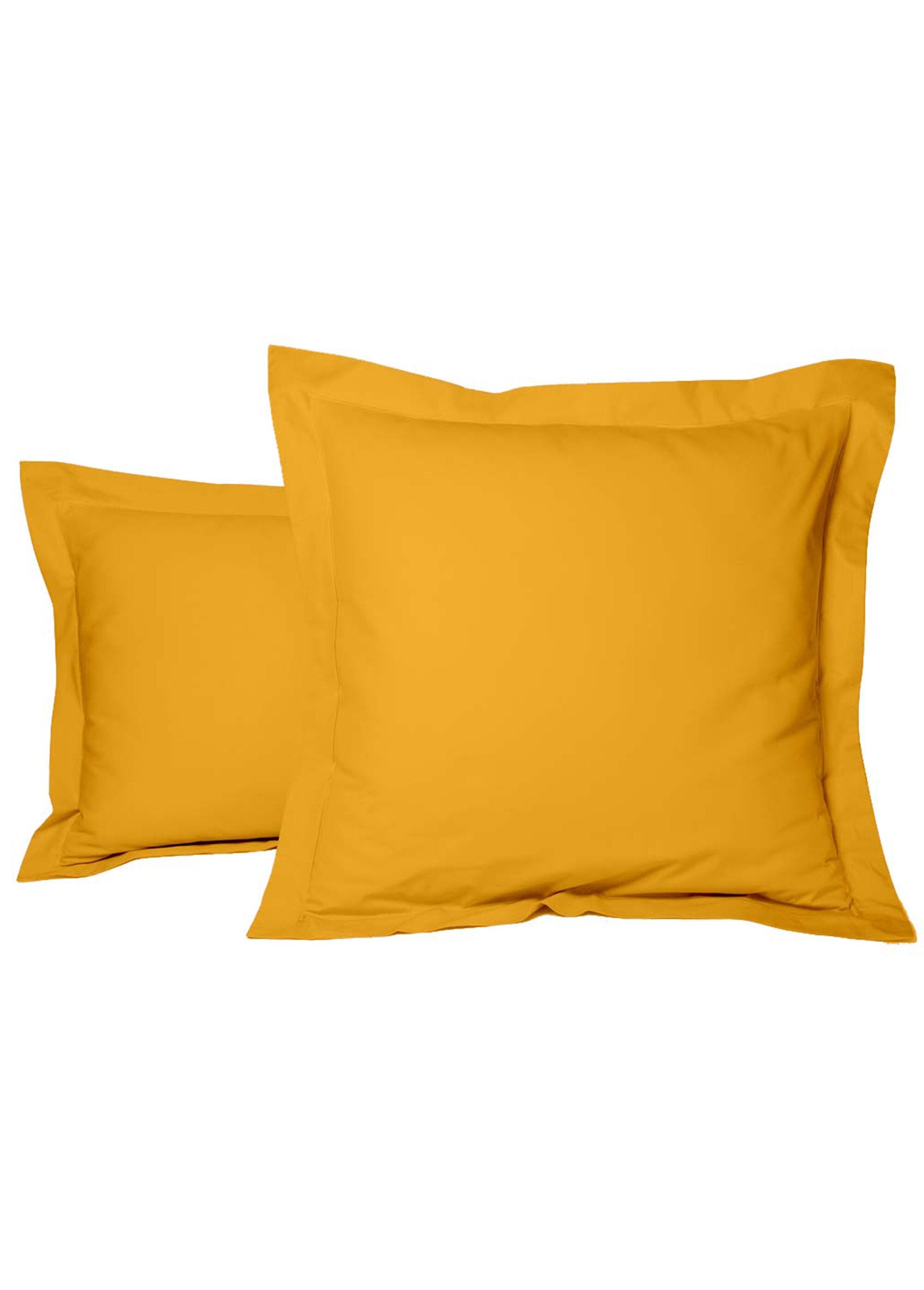 Pillowcase_-_Plain_Cotton_percale_Ocher_FA1_slim