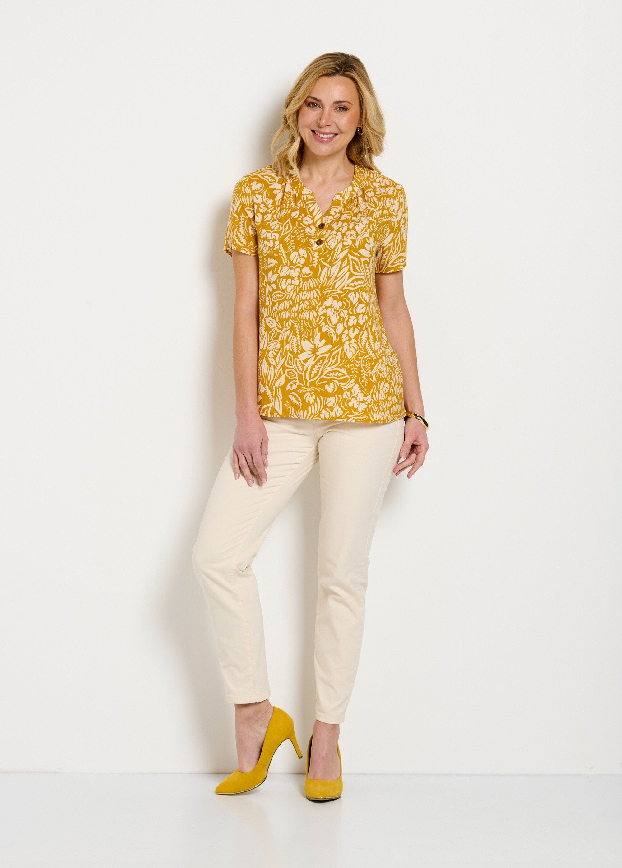 Long_flared_floral_or_plain_tunic_Yellow_and_ecru_SF1_slim